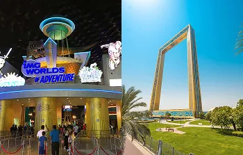 IMG Worlds of Adventure + Dubai Frame